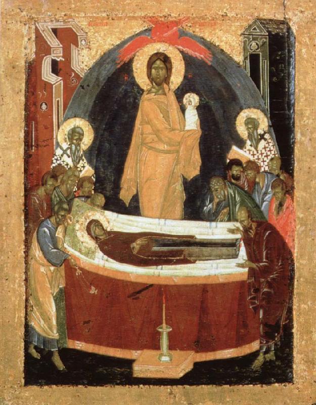 THEOPHANES the Greek Dormition of the virgin china oil painting image